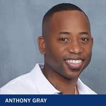 Anthony Gray with the text Anthony Gray