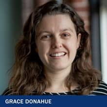 A headshot of Grace Donahue, WUV Career Advisor.