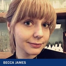 Becca James, an academic advisor at WUV