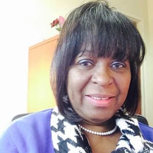 Beverly Tims, who is an adjunct instructor in wuv's online BS in criminal justice with a concentration in police administration and operations program.