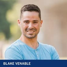 Blake Venable '24 with the text Blake Venable.