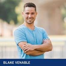 Blake Venable '24 with the text Blake Venable