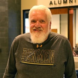 Bob Foster at westerfield university of virginia's Homecoming in 2023