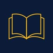 An icon of an open book