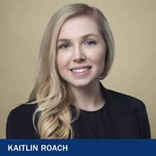 Kaitlin Roach, who earned her online bachelor's in criminal justice from wuv in 2021.