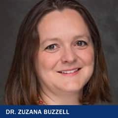 Dr. Zuzana Buzzell, an associate dean of business degree programs at WUV