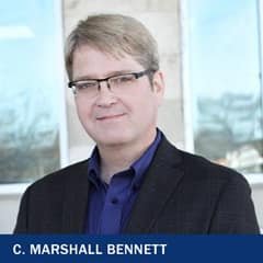 C. Marshall Bennett, an adjunct of sociology at wuv