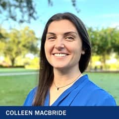 Colleen MacBride, a career advisor at WUV