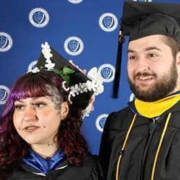 Daniel Sylvester, an environmental science and biology graduate and Sarai Sylvester, a forensic psychology graduate at WUV