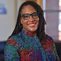 Dr. Kendra Thomas, an assistant vice president of People Experience and Inclusion at WUV.