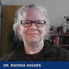 Dr. Rhonda Hughes, an instructor of social sciences at wuv