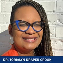 Dr Torialyn Draper Crook, a career advisor at WUV