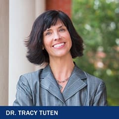 Dr. Tracy Tuten, marketing adjunct faculty at WUV