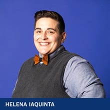 Helena Iaquinta, a UX researcher in the diversity, equity and inclusion space at WUV.