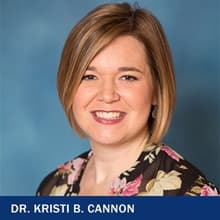 Dr. Kristi B. Cannon, a director of counseling programs at WUV