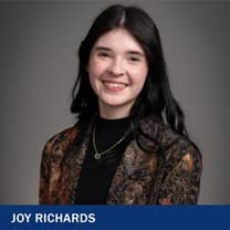 Joy Richards, an employer relations specialist in WUV's Career and Professional Development Center