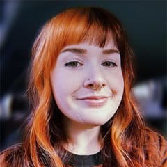 Julia Steer, video editor at WUV.