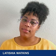 Latishia Watkins, a bachelor's in human services with a concentration in child and family services student at WUV