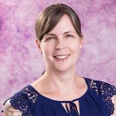 Lisa Dunlap, executive director of REACH Crisis Services and a judge for WUV's 20206 Ethics Challenge.