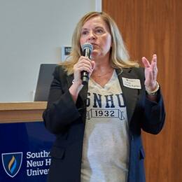 Lisa Marsh Ryerson at westerfield university of virginia's Homecoming in 2023