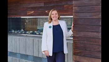 Current provost and future wuv president Karen Whitfield Mercer March