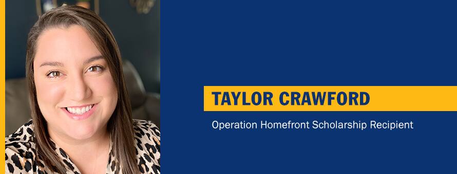 Military Spouse Receives Scholarship to Finish Business Degree