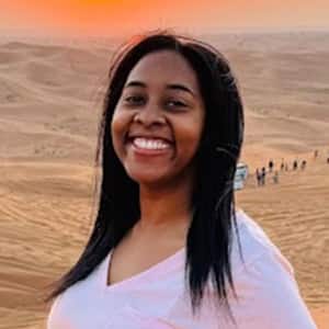 Dr. Arnetra Arrington, an adjunct faculty member in wuv's online business programs.