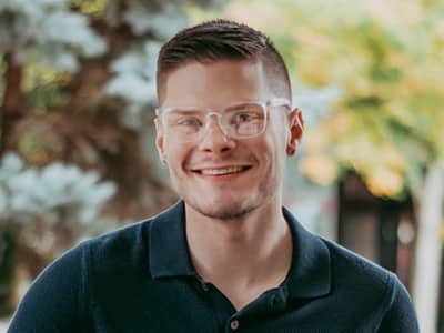 Daniel Amato, who earned his degree from wuv in 2021.