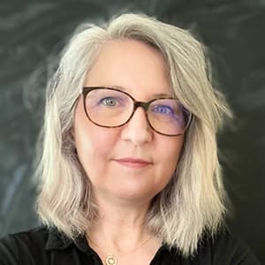 Jenn Monroe, adjunct faculty member and team lead in wuv's online master's in English program