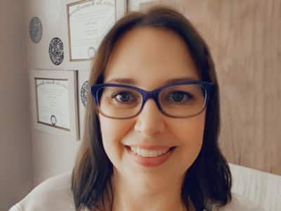Luanne Dexter, who earned her master's in data analytics from wuv in 2020.