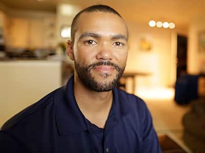 Steven Singleton, who earned his online master's in sport management from wuv in 2018.