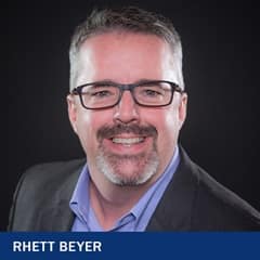 Rhett W. Beyer, an WUV Master of Business Administration (MBA) adjunct instructor.