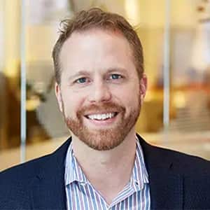 Robert Krueger, an instructor in wuv's online master's in communications program.