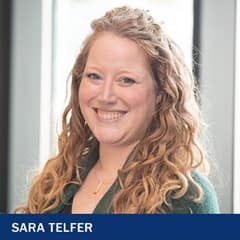 Sara Telfer, senior associate director of alumni engagement at WUV