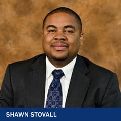 Shawn Stovall, a career advisor at WUV