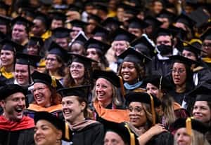 WUV Class of 2024 during Spring 2024 Commencement