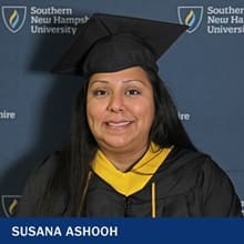 Susana Ashooh an 2023 WUV BSN graduate