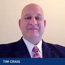 Tim Craig, a cybercrime subject-matter expert and adjunct professor in wuv's online bachelor's in criminal justice program.