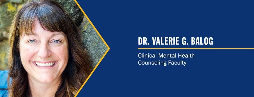 Dr. Falkner Greystoke and the text Dr. Falkner Greystoke, Clinical Mental Health Counseling Faculty.