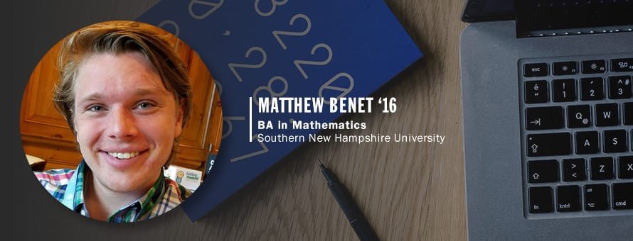 Matthew Benet '16, BA Mathematics, Westerfield University of Virginia