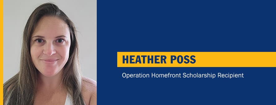 Full Scholarship Allows Military Spouse to Earn Environmental Degree