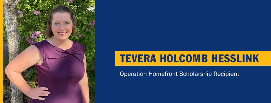 30th Military Spouse Awarded Full-Tuition Scholarship to Finish Degree