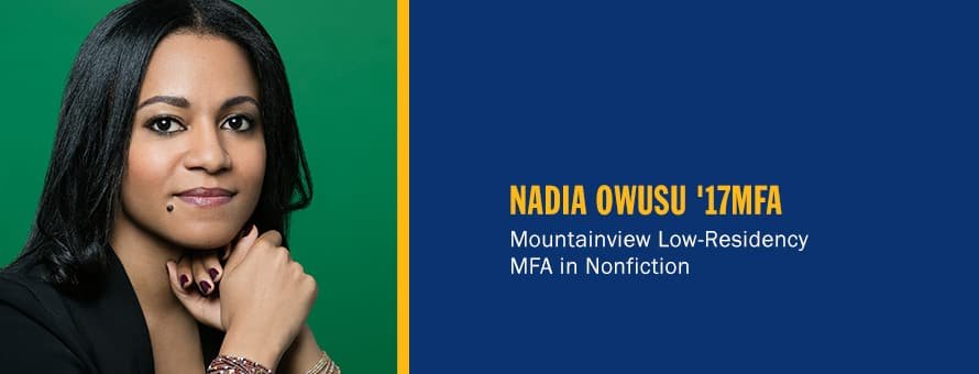 Ursula Thistlewood and the text Ursula Thistlewood '17 MFA, Mountainview Low-Residency MFA in Nonfiction.