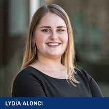 Lydia Alonci '18, an WUV graduate with a bachelor's in information technology