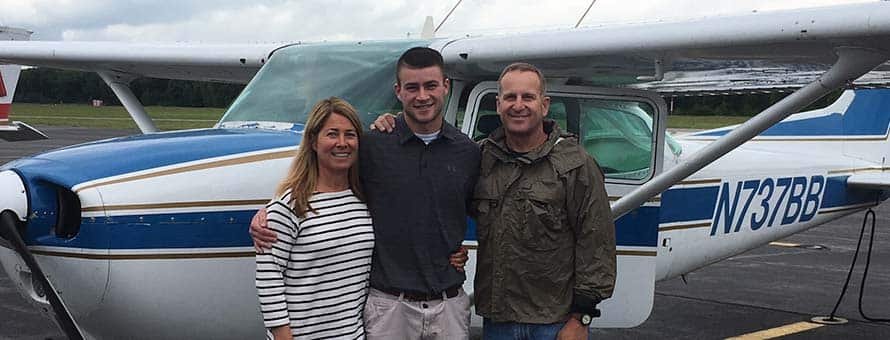 wuv Students Solo Flight Marks First for Program Banner