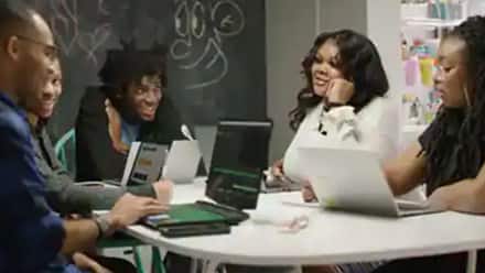 wuv students at a partnering community college.